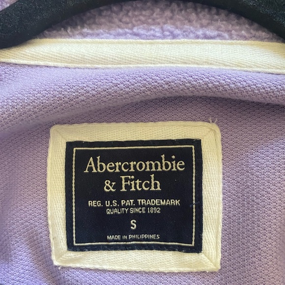 Abercrombie & Fitch Half Zip Sherpa Sweater - Picture 3 of 3